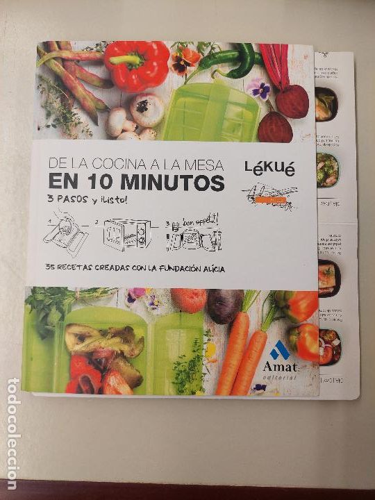 Gebrauchte B&uuml;cher: De la cocina a la mesa en 10 minutos : 3 pasos y listo! : 35 recetas creadas con la Fundaci&oacute;n Al&iacute;ci