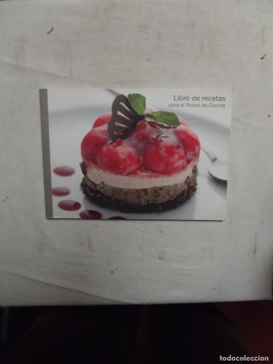 Libros de segunda mano: LIBRO DE RECETAS PARA EL ROBOT DE COCINA - Foto 1