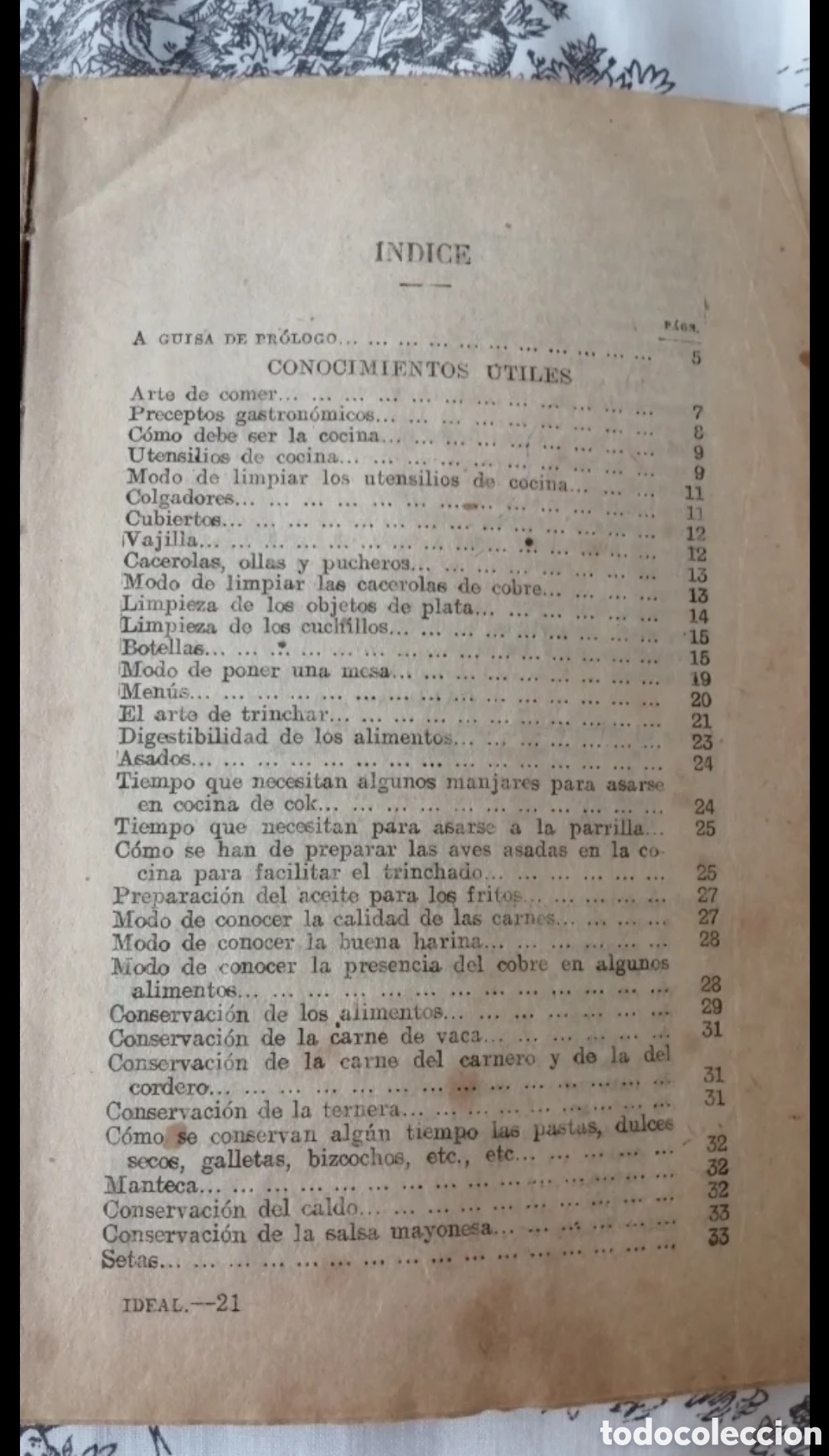 Libros de segunda mano: 1941 El ideal de los cocineros. - Foto 3