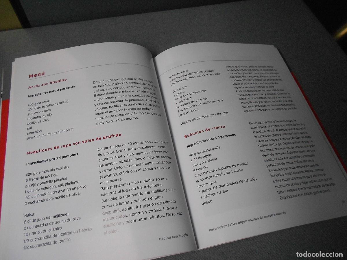Libros de segunda mano: COCINA CON MAGIA - Foto 4