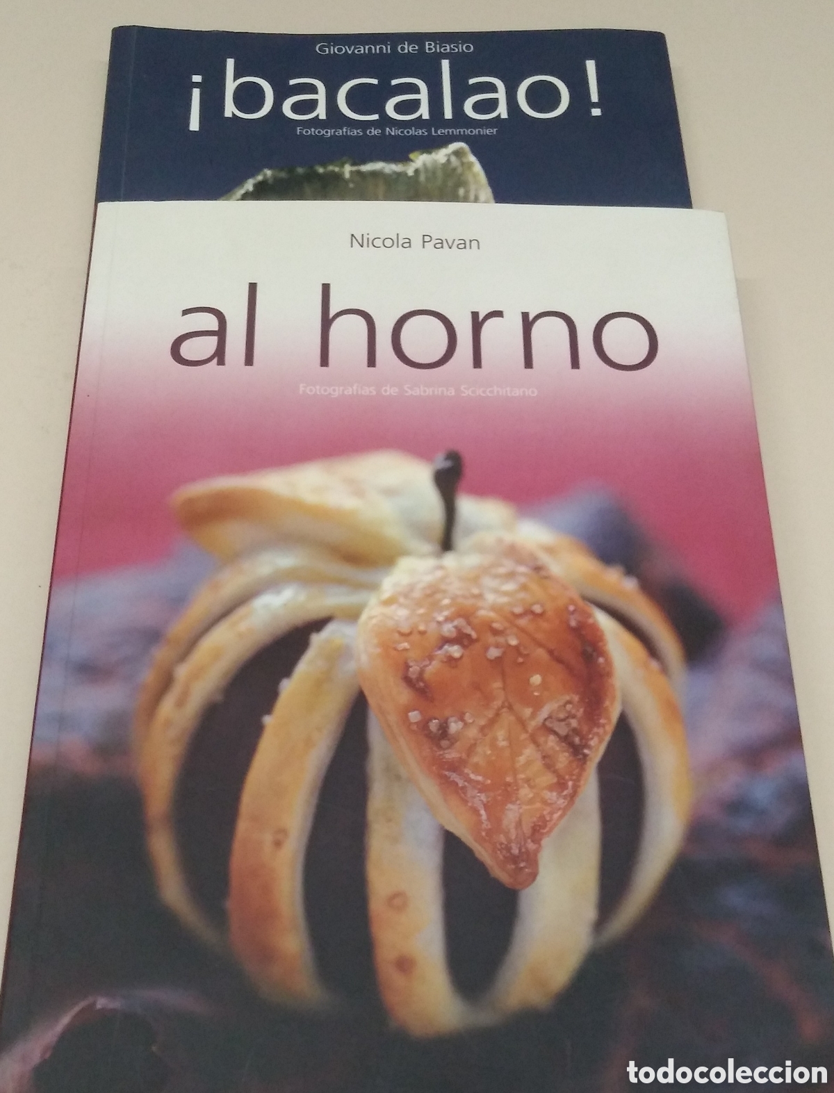 Libros de segunda mano: Lote dos libros cocina. Bacalao/Al horno