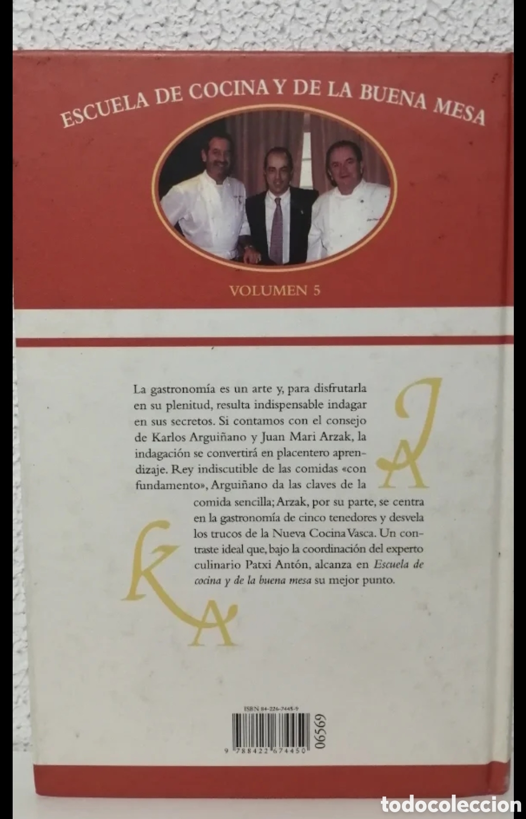 Libros de segunda mano: Arzak y Argui&ntilde;ano. C&oacute;mo preparar Postres. C&iacute;rculo de lectores 1999 - Foto 2