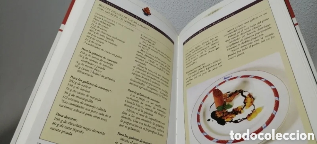 Libros de segunda mano: Arzak y Argui&ntilde;ano. C&oacute;mo preparar Postres. C&iacute;rculo de lectores 1999 - Foto 8