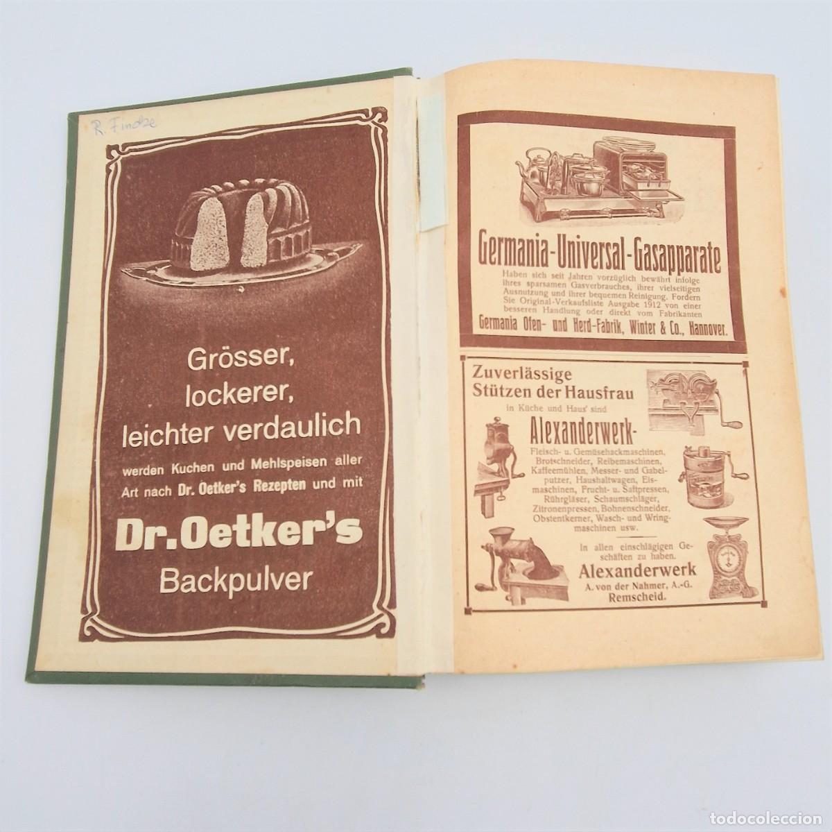 Libros de segunda mano: Antiguo libro de cocina de 1908 - Foto 3
