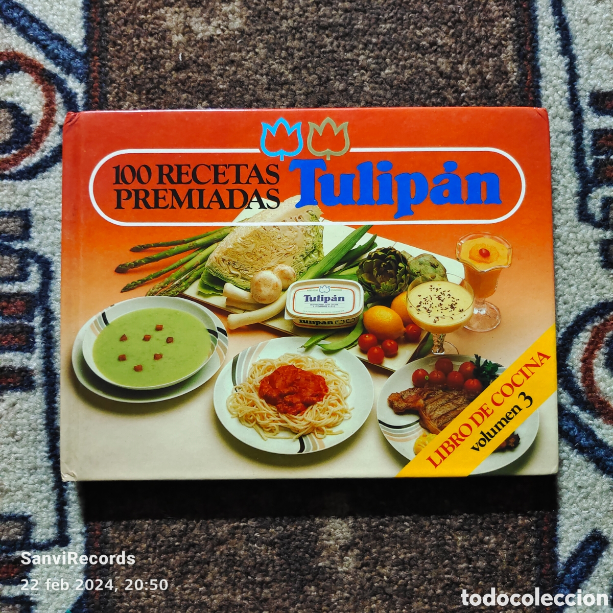 Libros de segunda mano: 100 RECETAS PREMIADAS TULIP&Aacute;N, LIBRO DE COCINA VOLUMEN 3