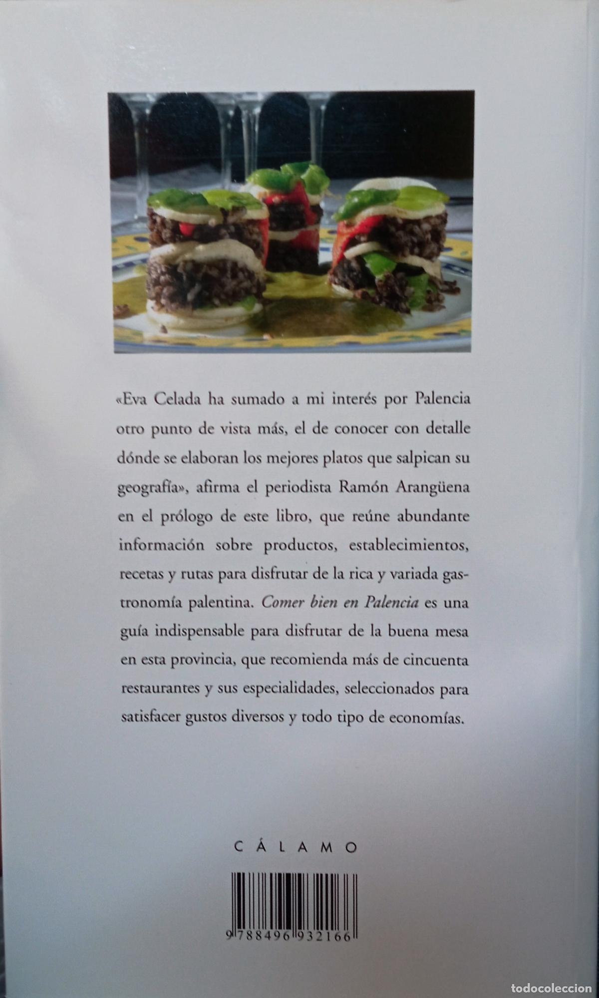 Libros de segunda mano: COMER BIEN EN PALENCIA. EVA CELADA. - Foto 2