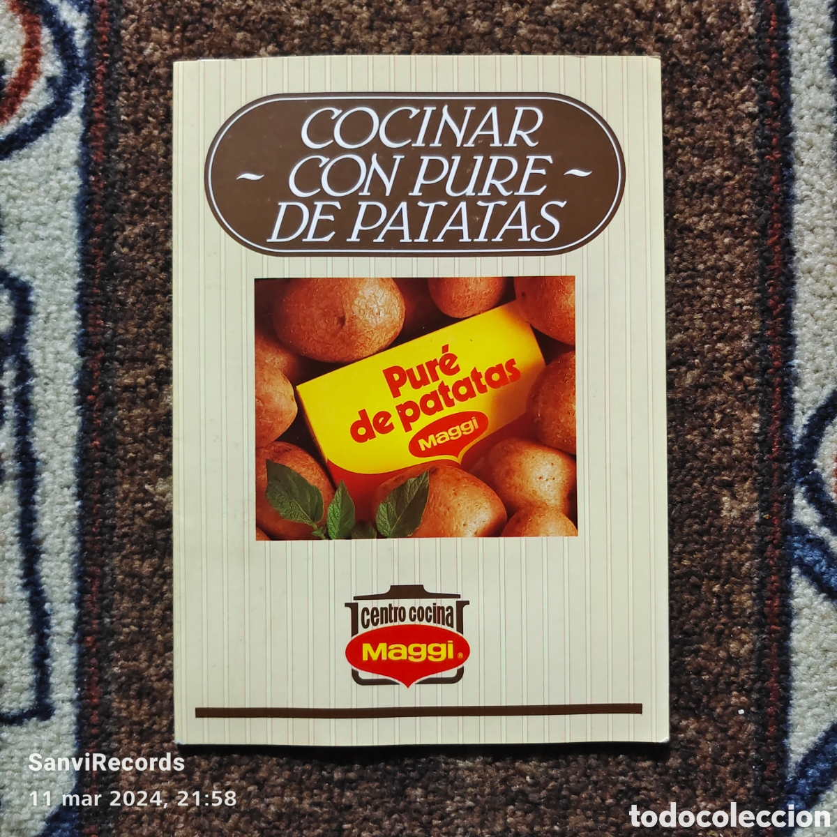Libros de segunda mano: COCINAR CON PUR&Eacute; DE PATATAS (CENTRO COCINA MAGGI)