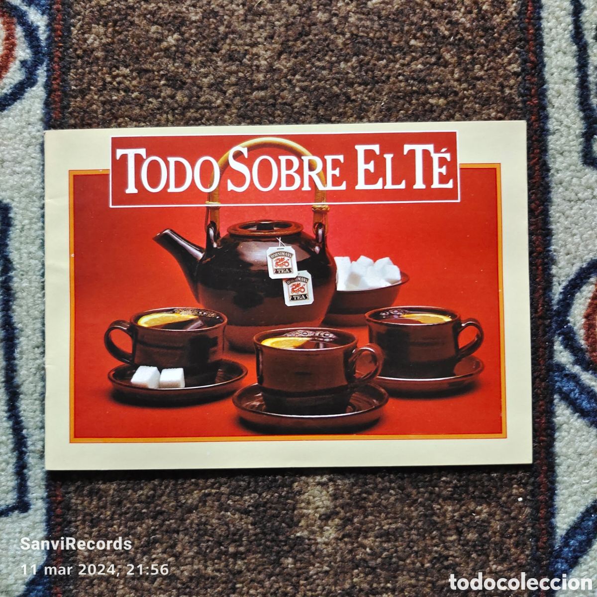 Libros de segunda mano: TODO SOBRE EL T&Eacute; (HORNIMANS)