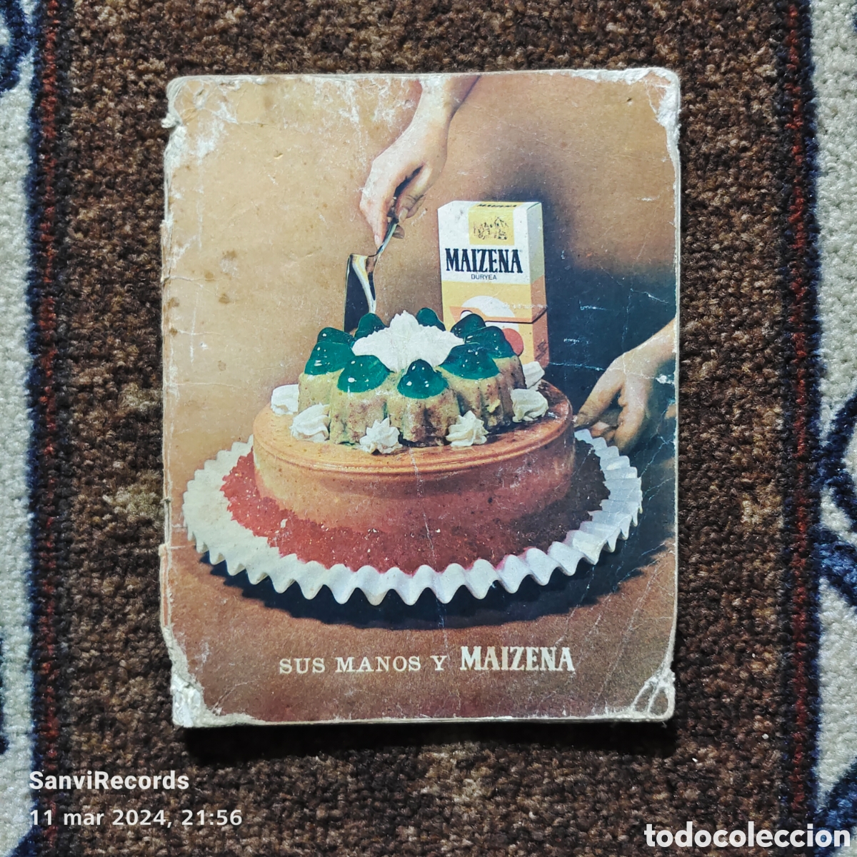 Libros de segunda mano: SUS MANOS Y MAIZENA