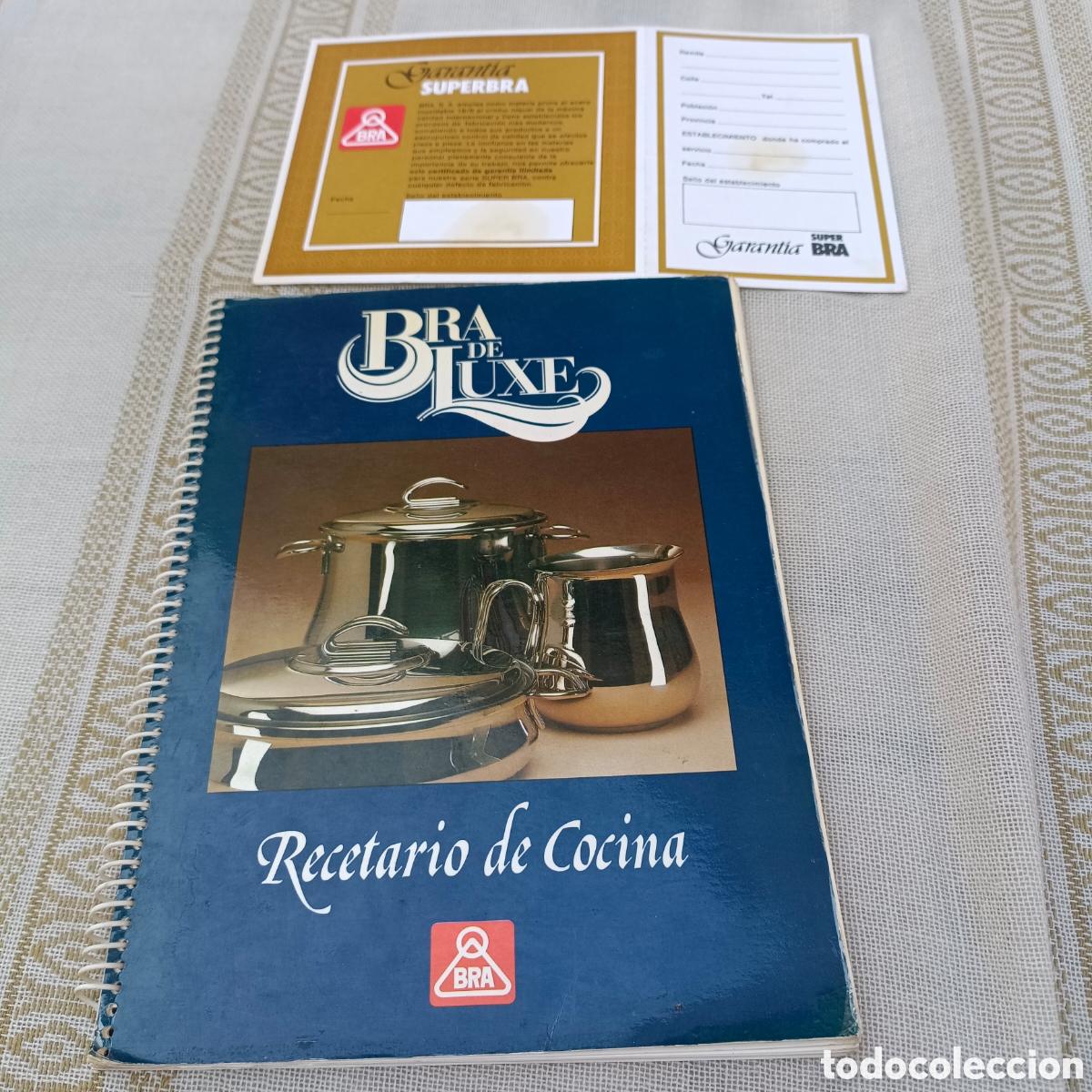 Libri di seconda mano: Bra de luxe Deluxe recetario de cocina + garant&iacute;a superbra cocina natural sin agua y sin grasa