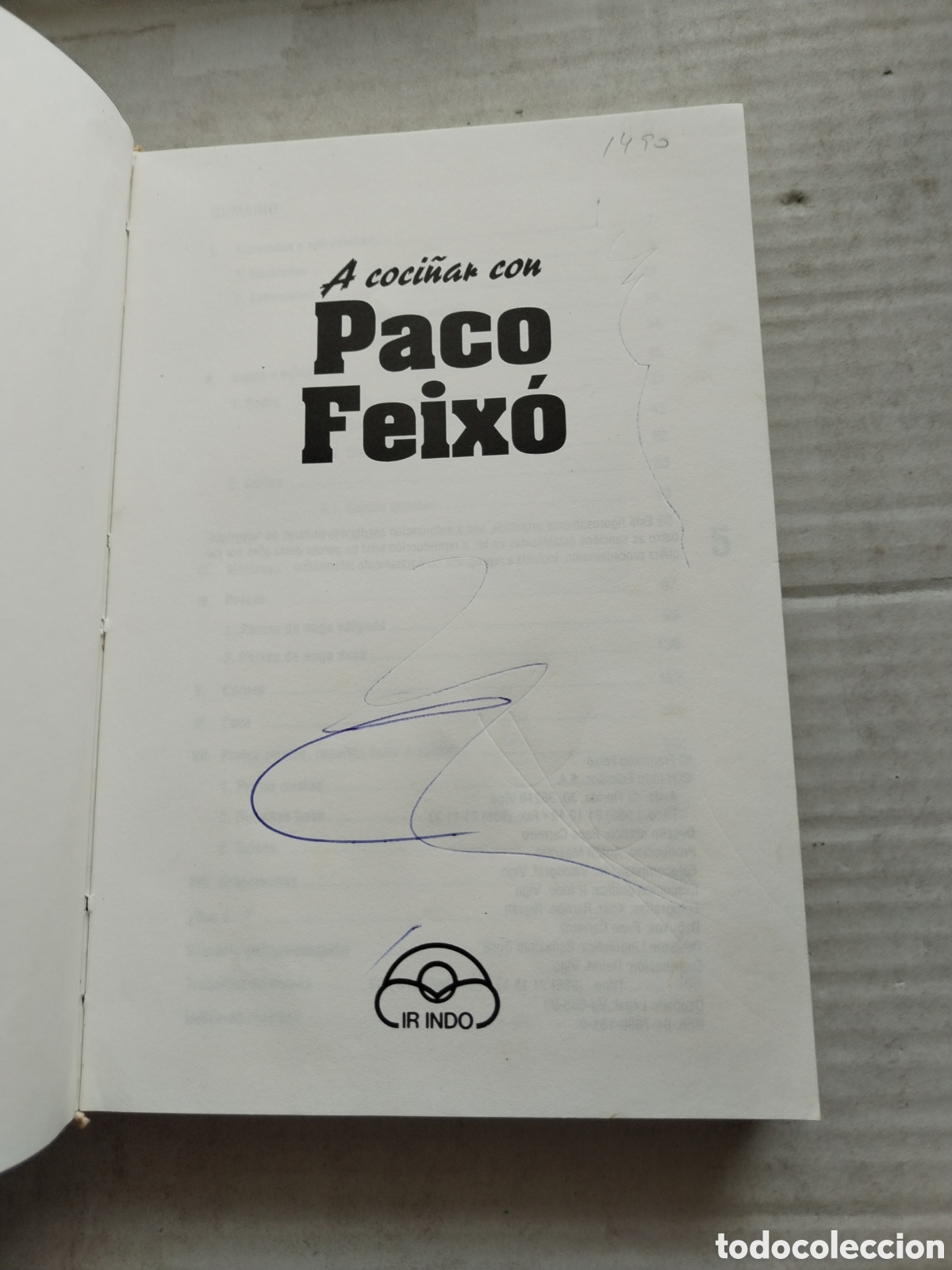 Libros de segunda mano: A COCI&Ntilde;A CON PACO FEIXO - Foto 3