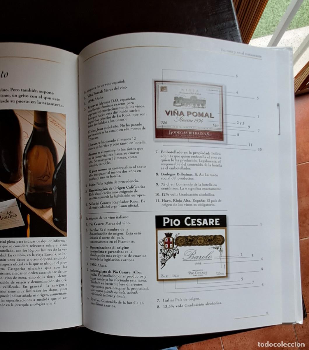 Libros de segunda mano: Saber de vinos. Concha Baeza. - Foto 4