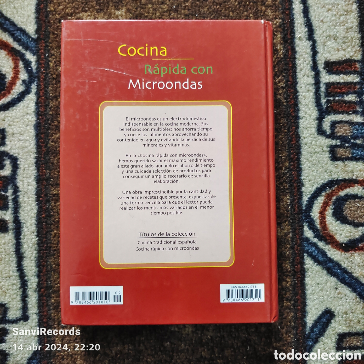 Libros de segunda mano: COCINA R&Aacute;PIDA CON MICROONDAS (LIBSA) - Foto 2