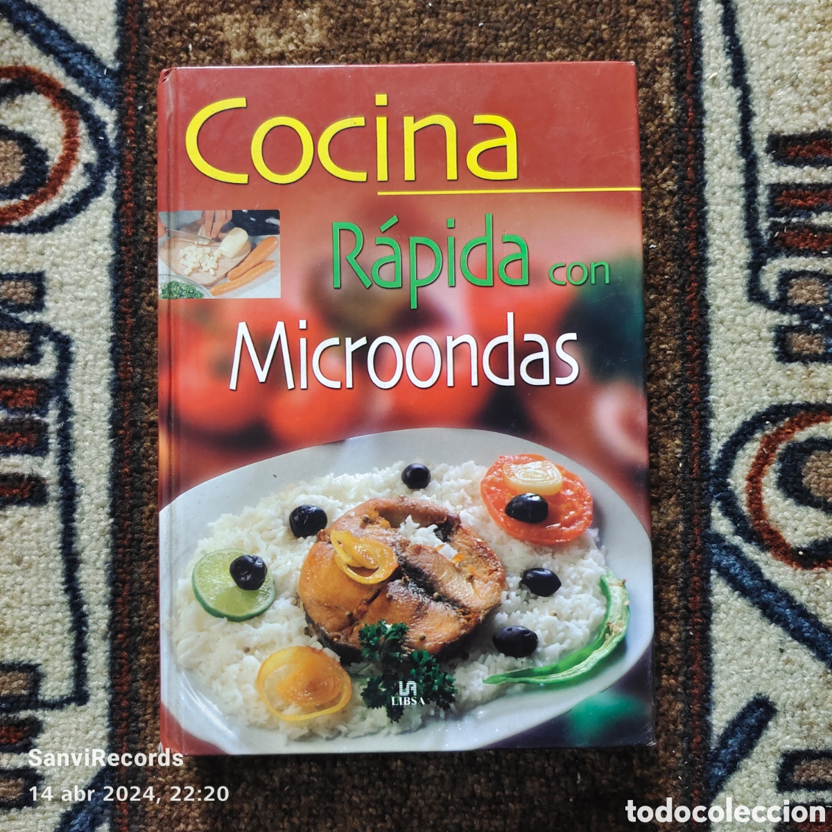 Libros de segunda mano: COCINA R&Aacute;PIDA CON MICROONDAS (LIBSA) - Foto 1