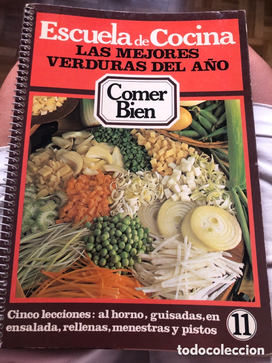 Libros de segunda mano: ESCUELA DE COCINA. COMER BIEN. Las mejores verduras del a&ntilde;o. Ed. SARPE 1979 N.&ordm; 11. ASM