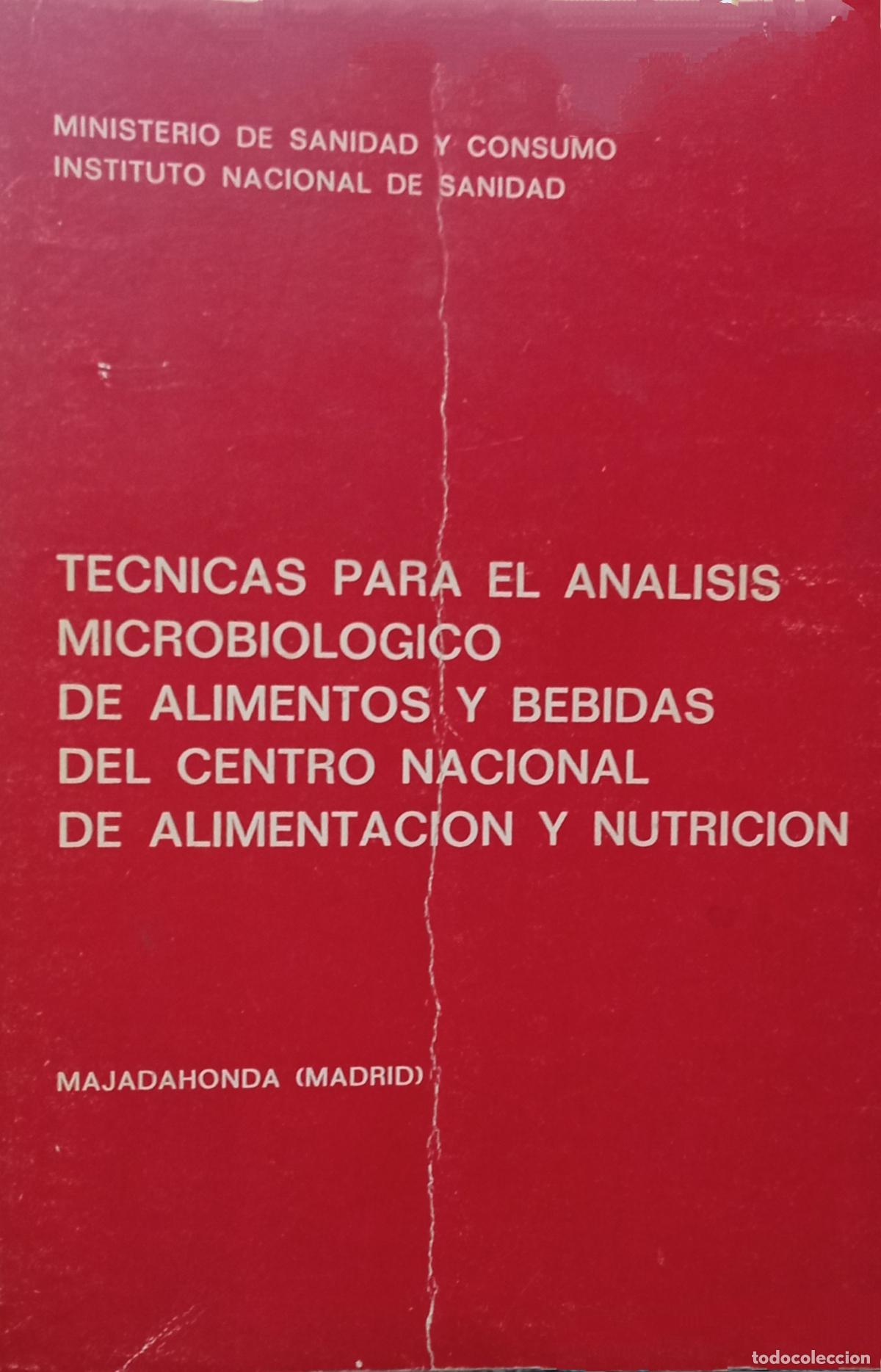 Libri di seconda mano: T&Eacute;CNICAS PARA EL AN&Aacute;LISIS MICROBIOL&Oacute;GICO DE ALIMENTOS Y BEBIDAS.