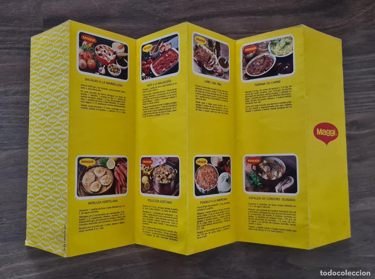 Libros de segunda mano: Libro Recetario Maggi - Foto 3