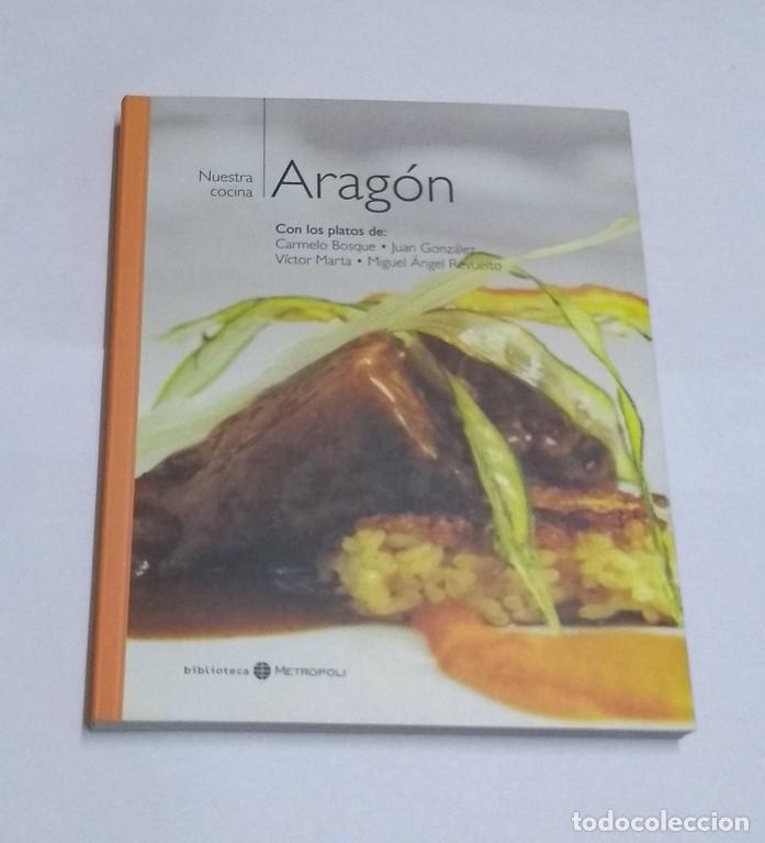 Libros de segunda mano: Nuestra cocina: Arag&oacute;n - Foto 1