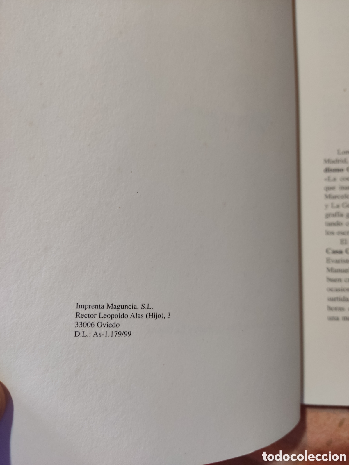Libros de segunda mano: A pedir de boca a&ntilde;o 1999 - Foto 2
