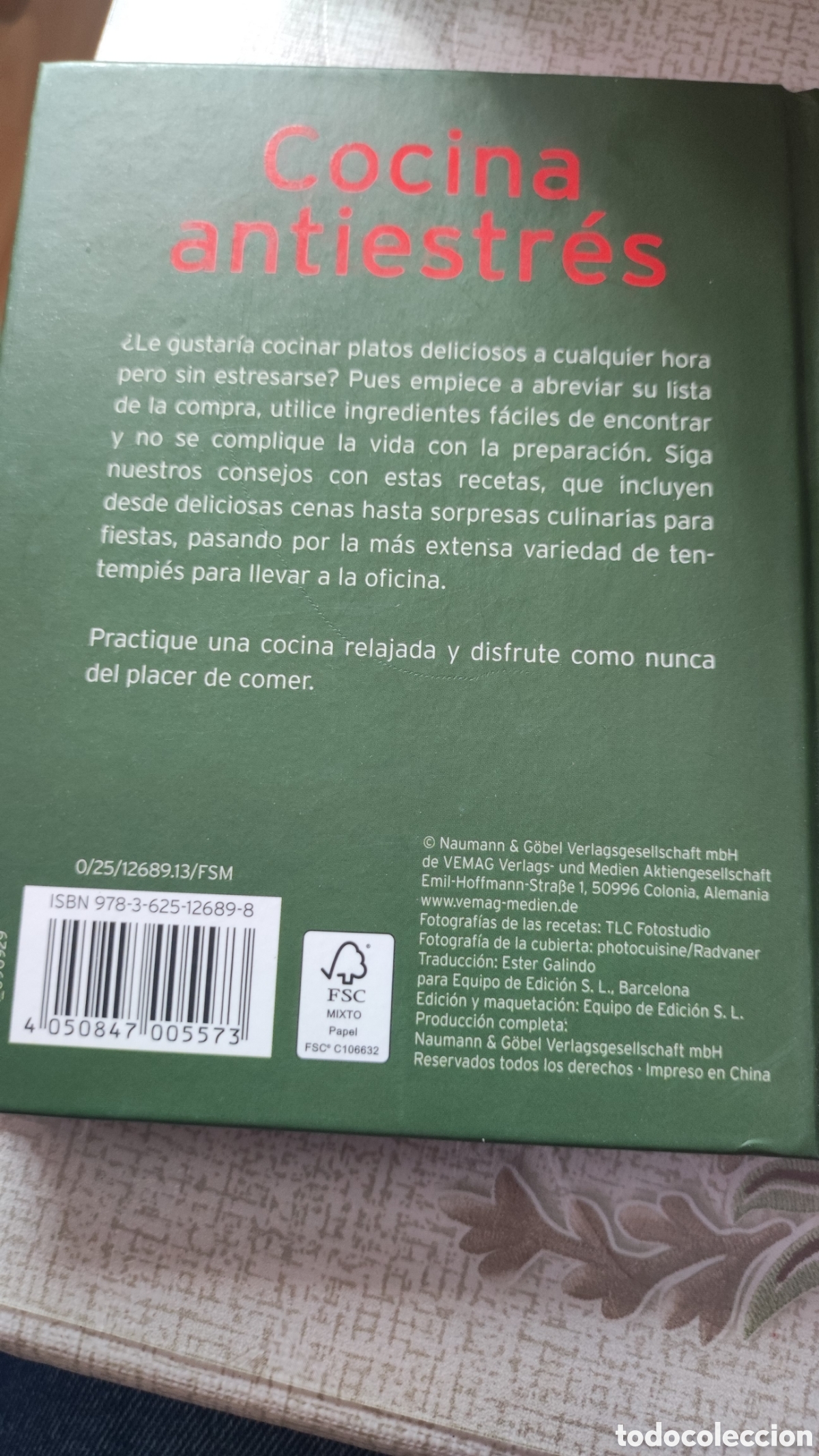 Libros de segunda mano: Libro Cocina Antiestr&eacute;s - Foto 2