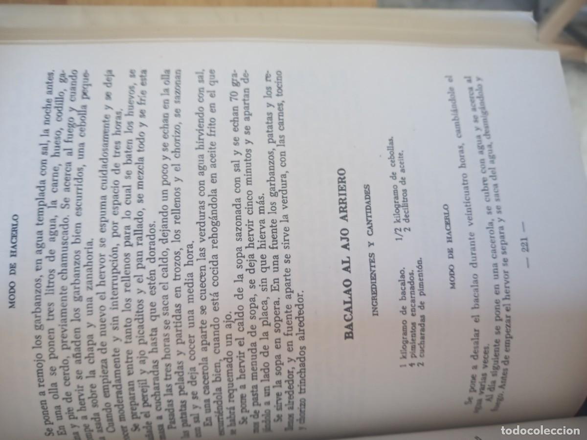 Libros de segunda mano: BONITO LIBRO DE COCINA - Foto 6