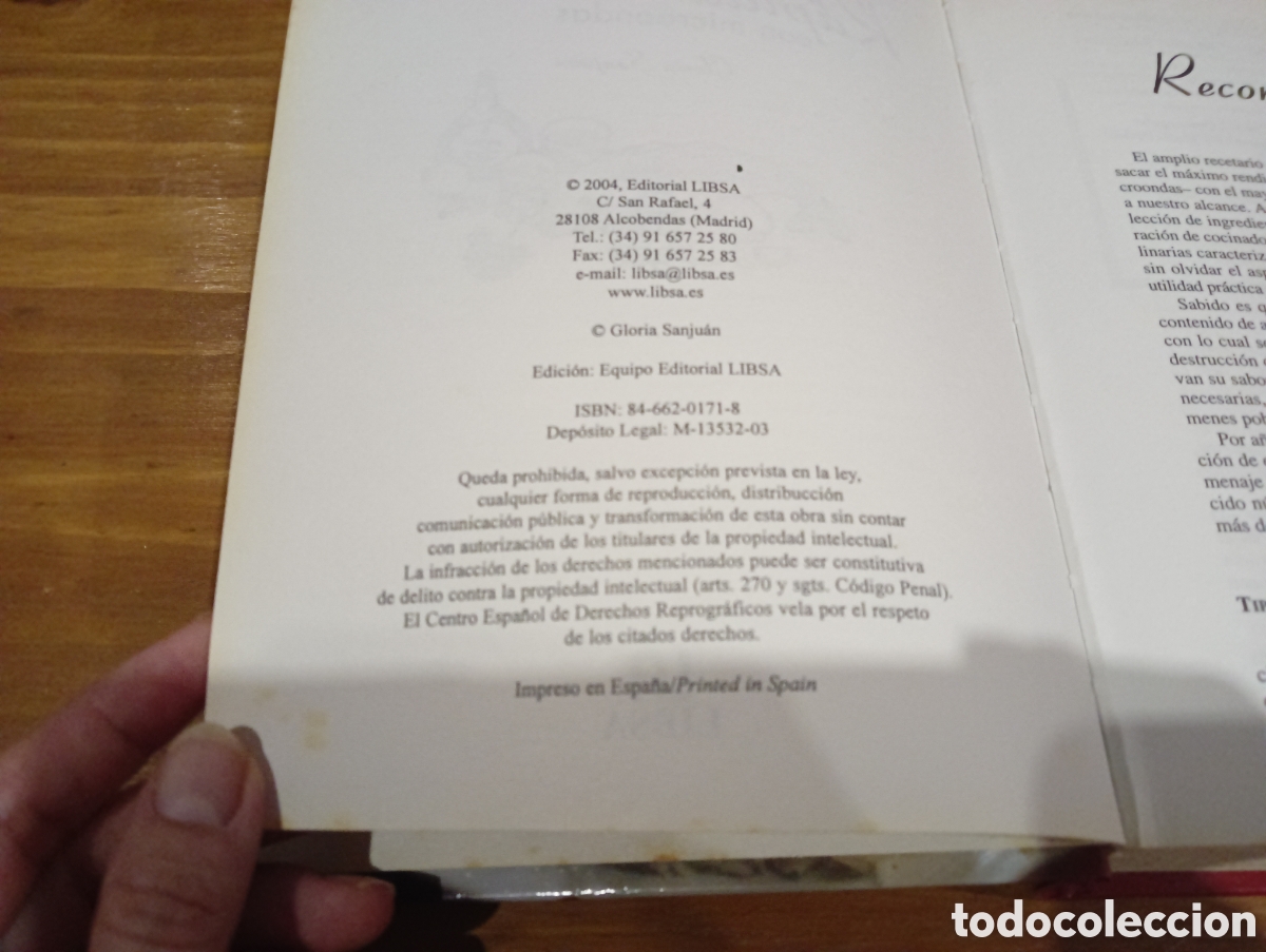 Libros de segunda mano: Cocina R&aacute;pida con Microondas - Foto 3