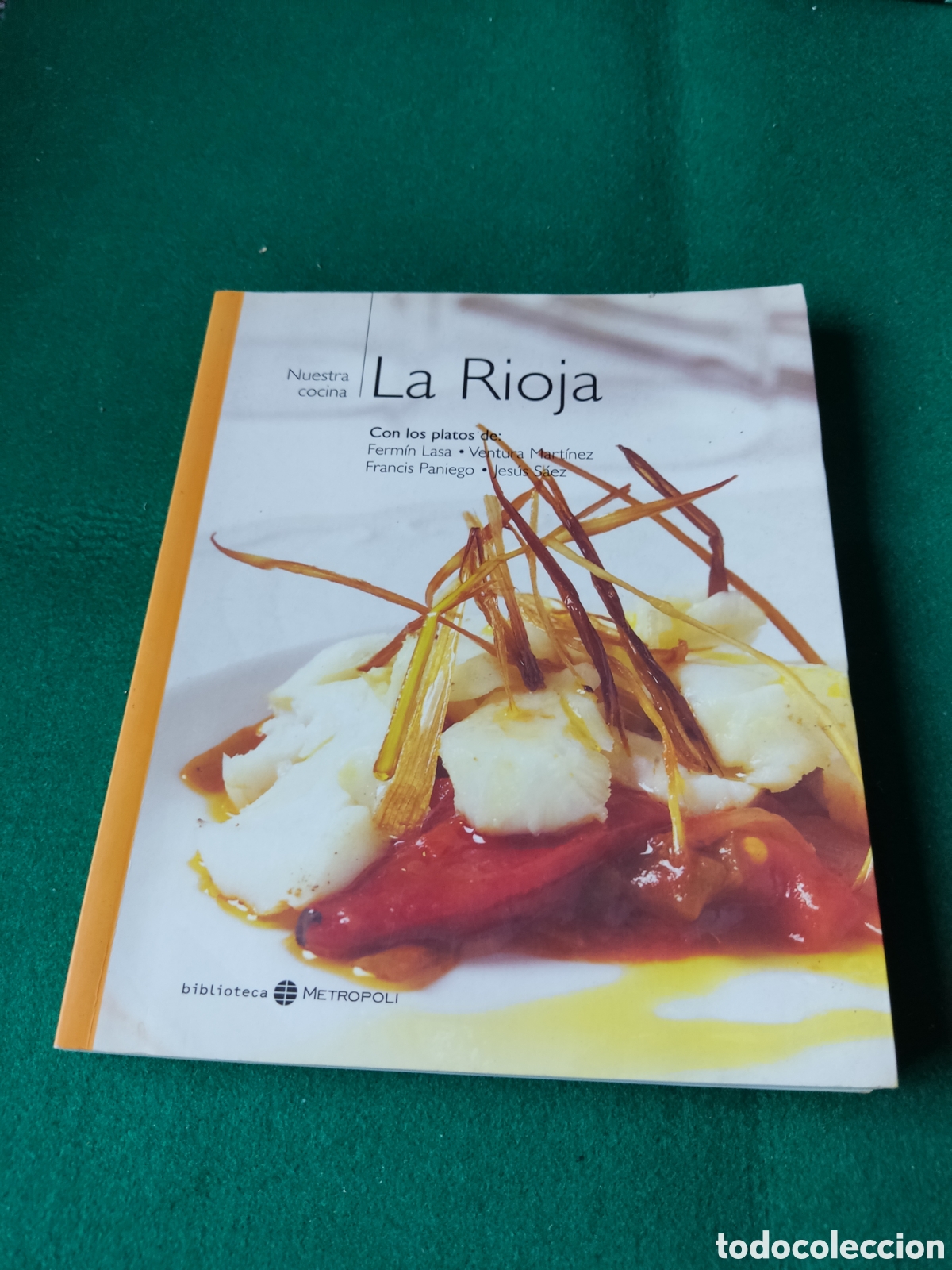 Libros de segunda mano: Libro nuestra cocina La Rioja - Foto 1