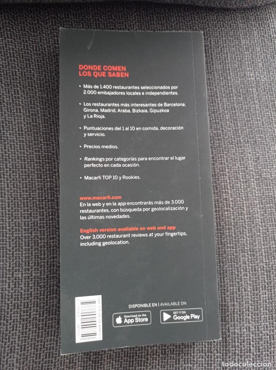 Libros de segunda mano: Libro Macarfi Restaurants-Guide 2023. RBA 2022. - Foto 2