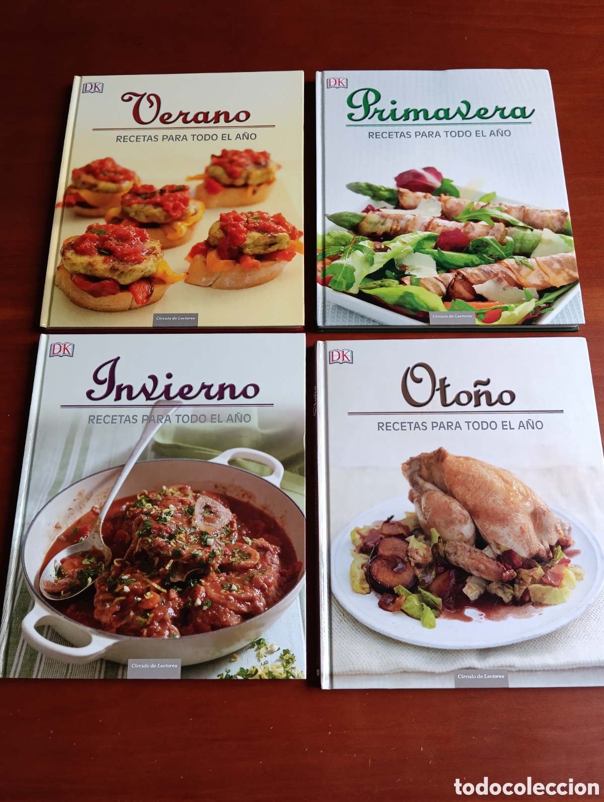 Gebrauchte B&uuml;cher: LIBROS RECETAS PARA TODO EL A&Ntilde;O. PRIMAVERA, VERANO, OTO&Ntilde;O, INVIERNO.