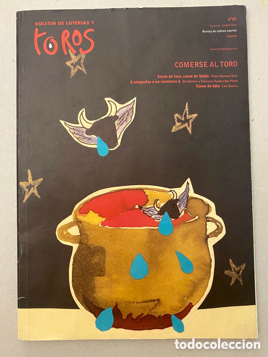 Libros de segunda mano: COMERSE AL TORO, RECETAS CON CARNE DE TORO.