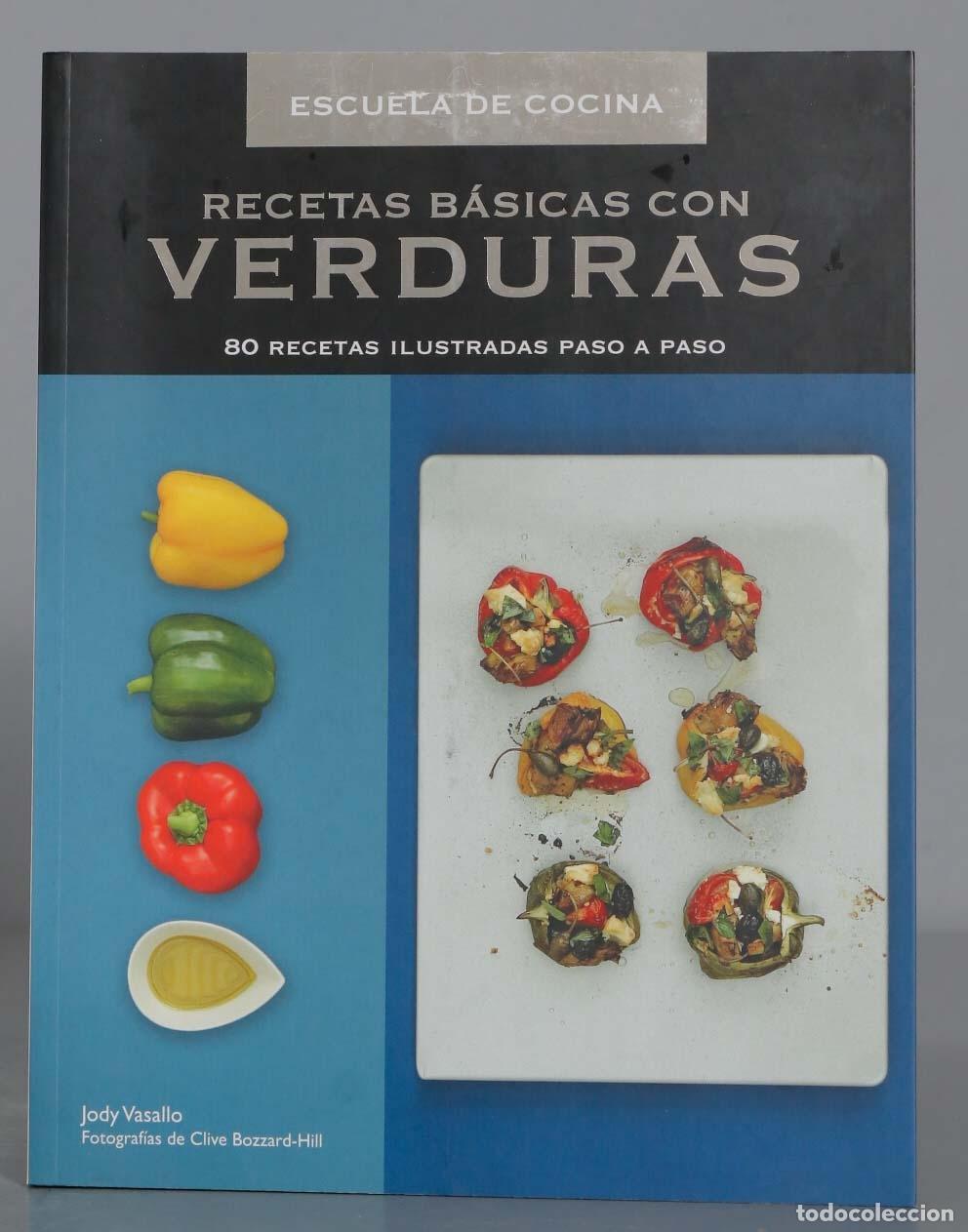 Libros de segunda mano: Recetas b&aacute;sicas con verduras. Jody Vasallo - Foto 1