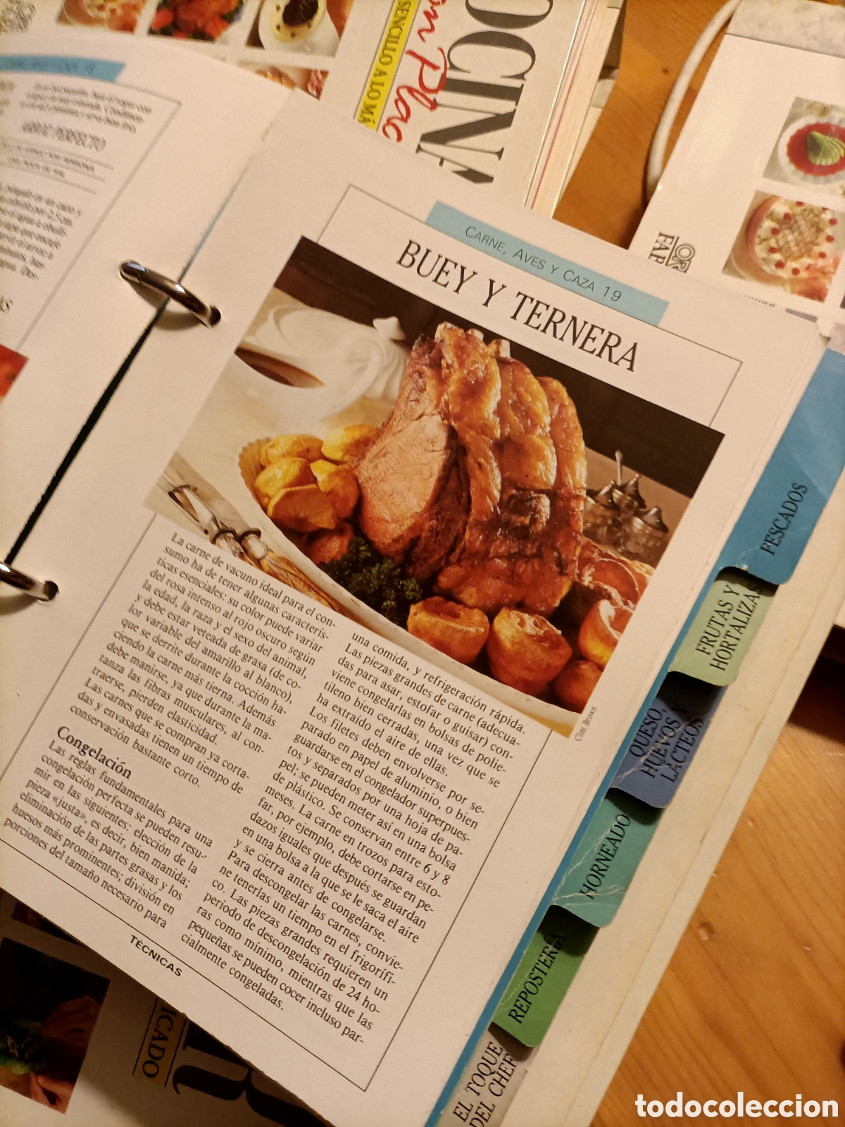 Libros de segunda mano: Cocinar con placer, 5 tomos - Foto 3