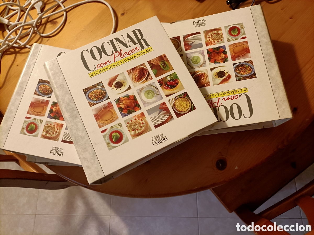 Libros de segunda mano: Cocinar con placer, 5 tomos - Foto 1