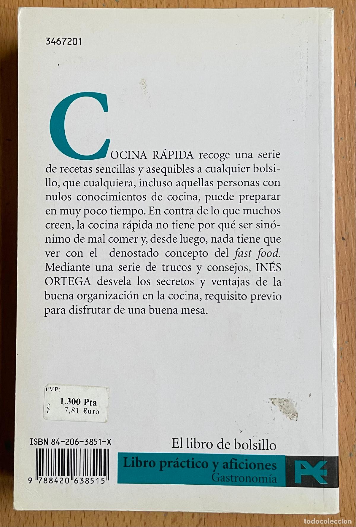 Libros de segunda mano: COCINA RAPIDA, Ines Ortega - Foto 2