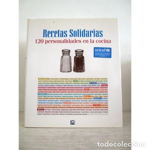 Libri di seconda mano: Recetas Solidarias: 120 Personalidades en la Cocina - Aa.vv - Planeta - Rso000