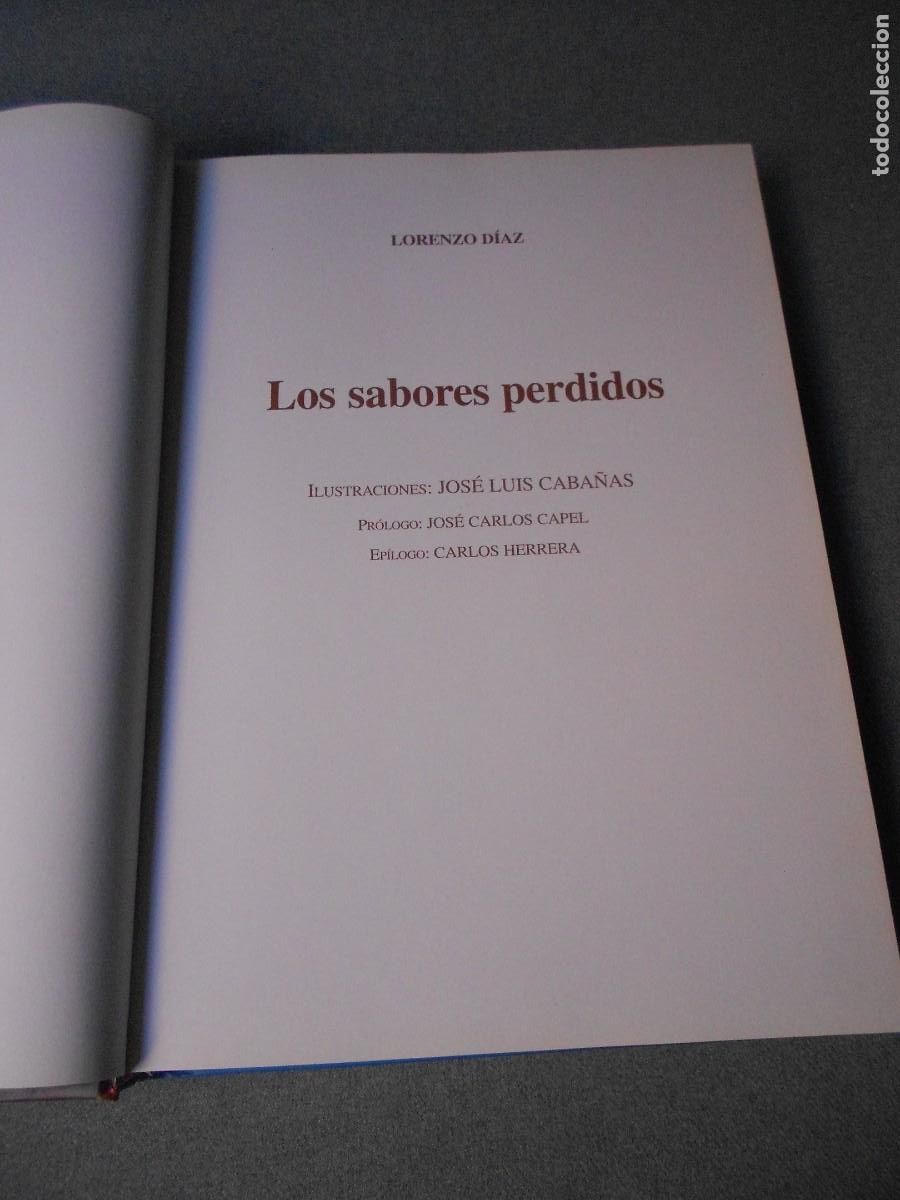 Libros de segunda mano: LOS SABORES PERDIDOS - Foto 2