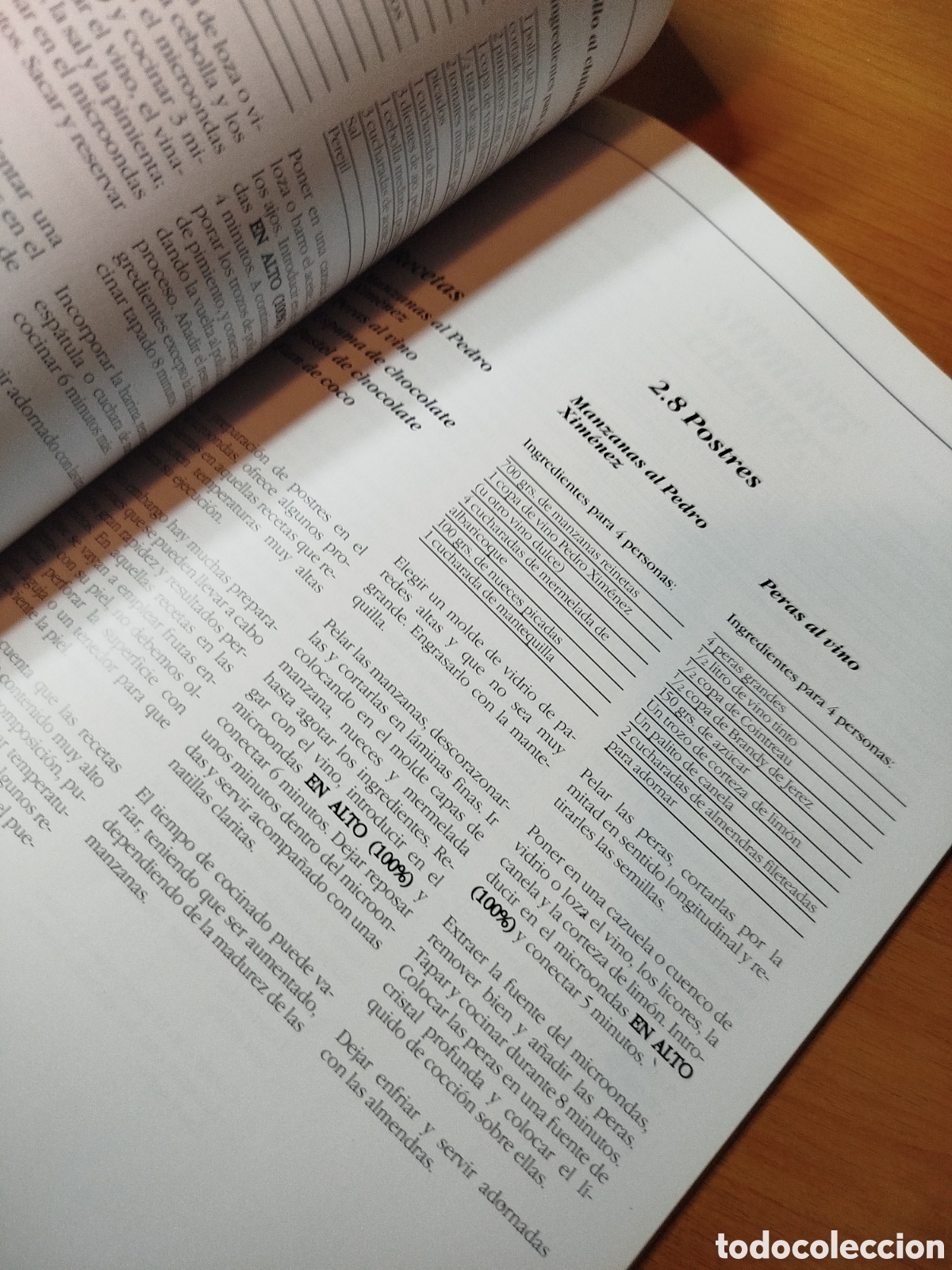 Libros de segunda mano: Cocinar con microondas. Samsung. - Foto 2