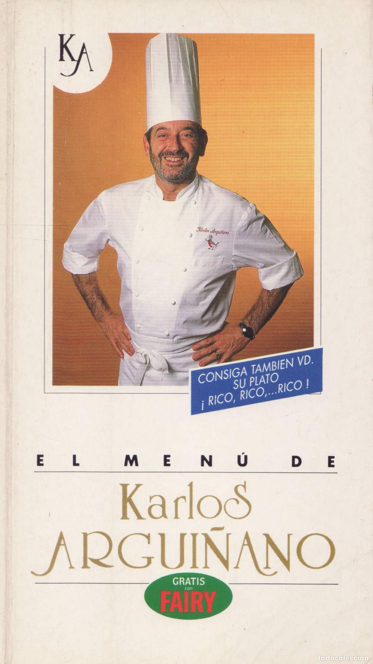 Libros de segunda mano: El menu de Karlos Arguinano - Arguinano, Karlos - Foto 1
