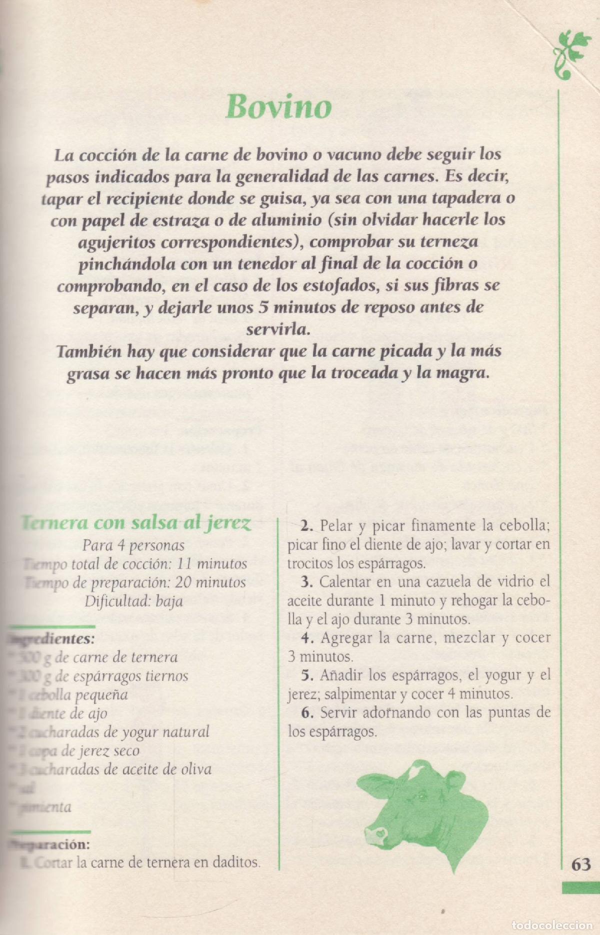 Libros de segunda mano: Cocina con microondas - Serrano, Blanca - Foto 2