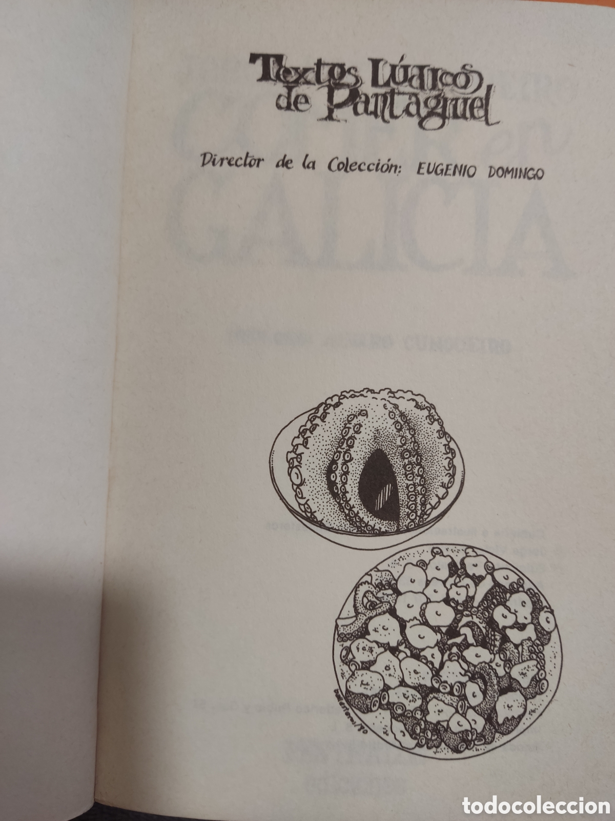 Libros de segunda mano: Comer en Galicia ( primera edici&oacute;n 1981 ) - Foto 2