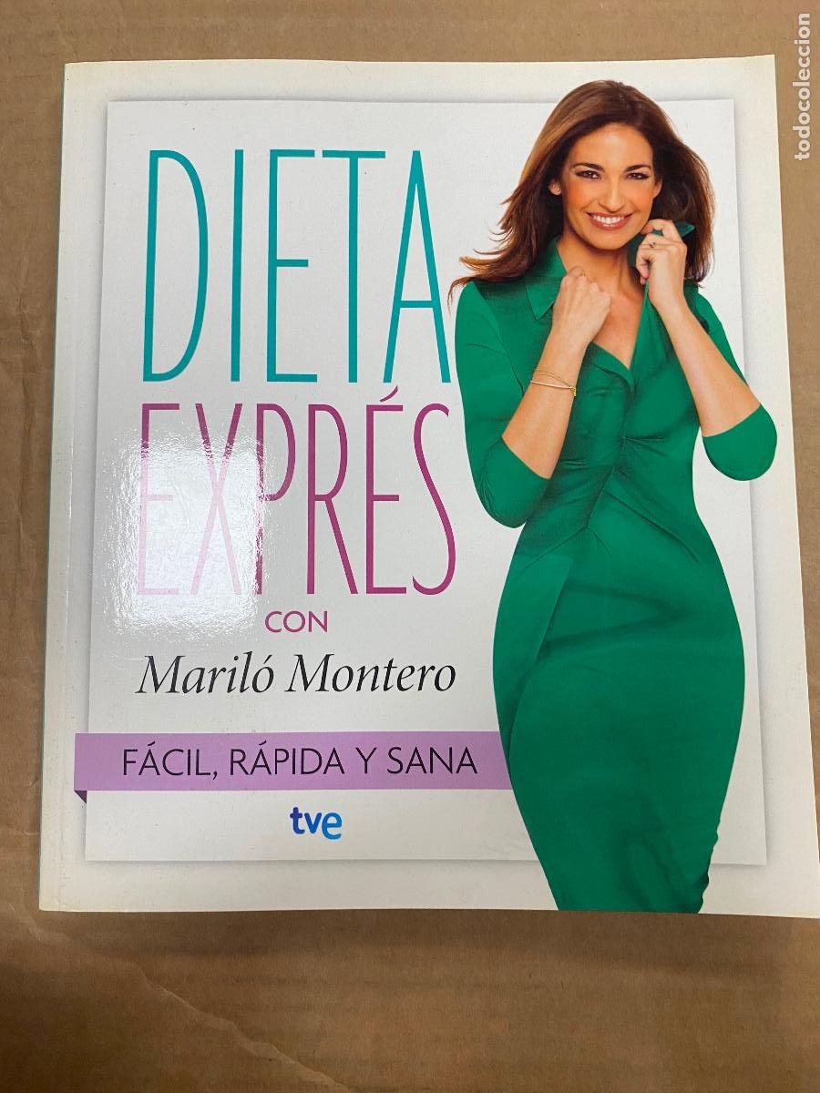 Libros de segunda mano: Dieta expr&eacute;s - Maril&oacute; Montero - Foto 1