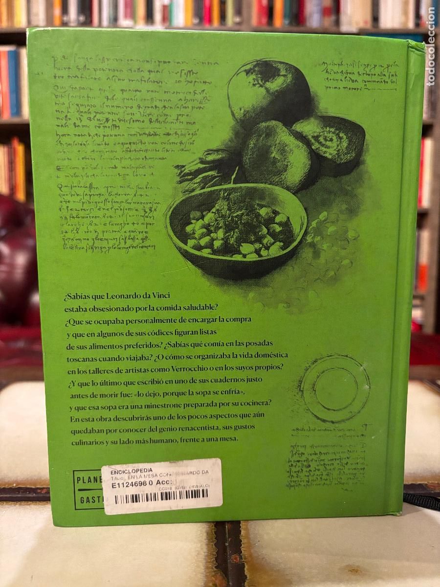 Libros de segunda mano: En la mesa con Leonardo da Vinci. Eva Celada - Foto 2
