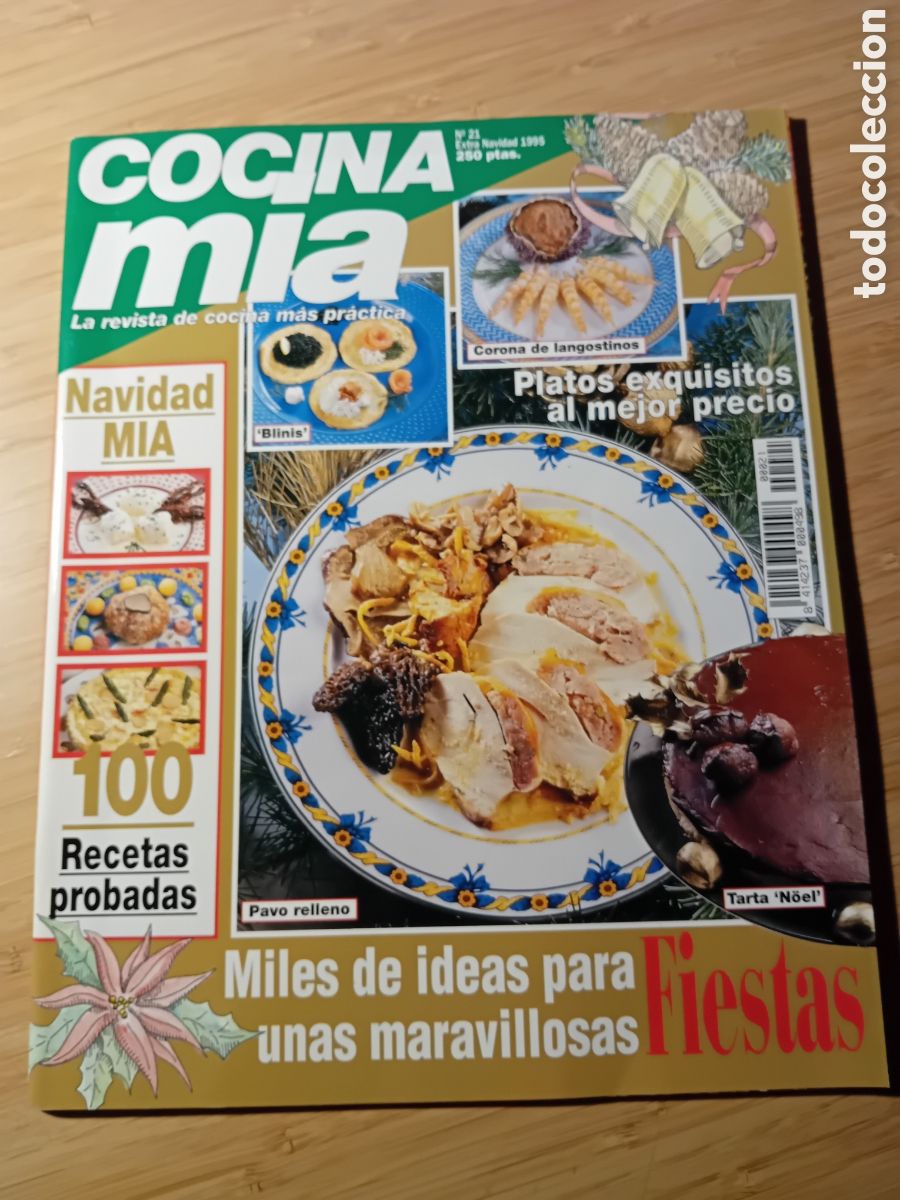 Libros de segunda mano: Revista Cocina m&iacute;a n&ordm;21 a&ntilde;o 1995. Miles de ideas para las navidades