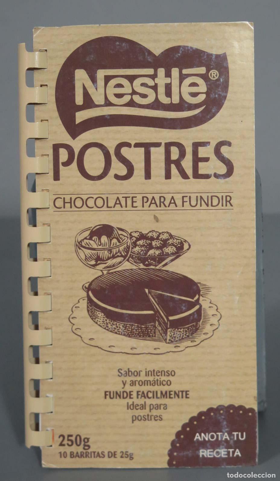 Libri di seconda mano: POSTRES CHOCOLATE PARA FUNDIR NESTLE