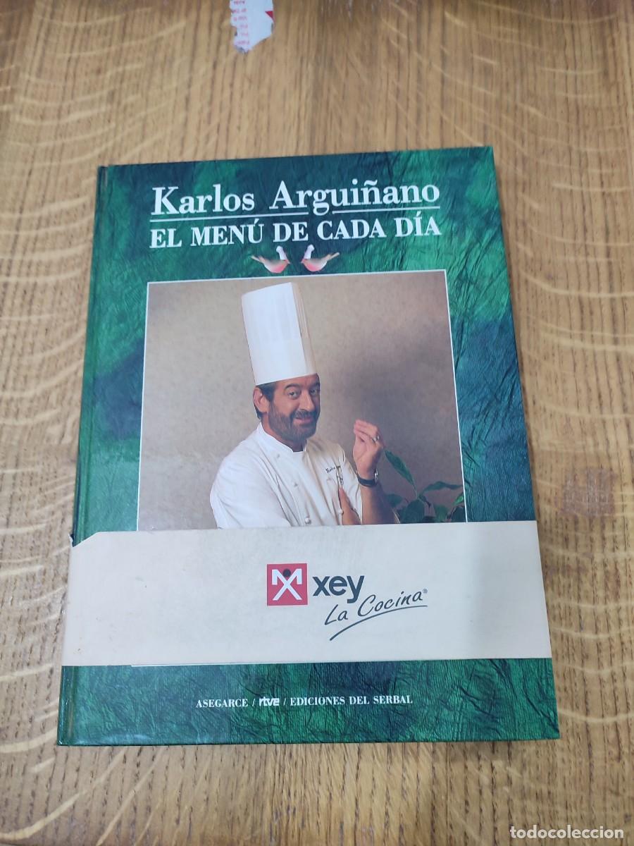 Libros de segunda mano: KARLOS ARGUI&Ntilde;ANO LIBRO EL MENU DEL DIA - Foto 1