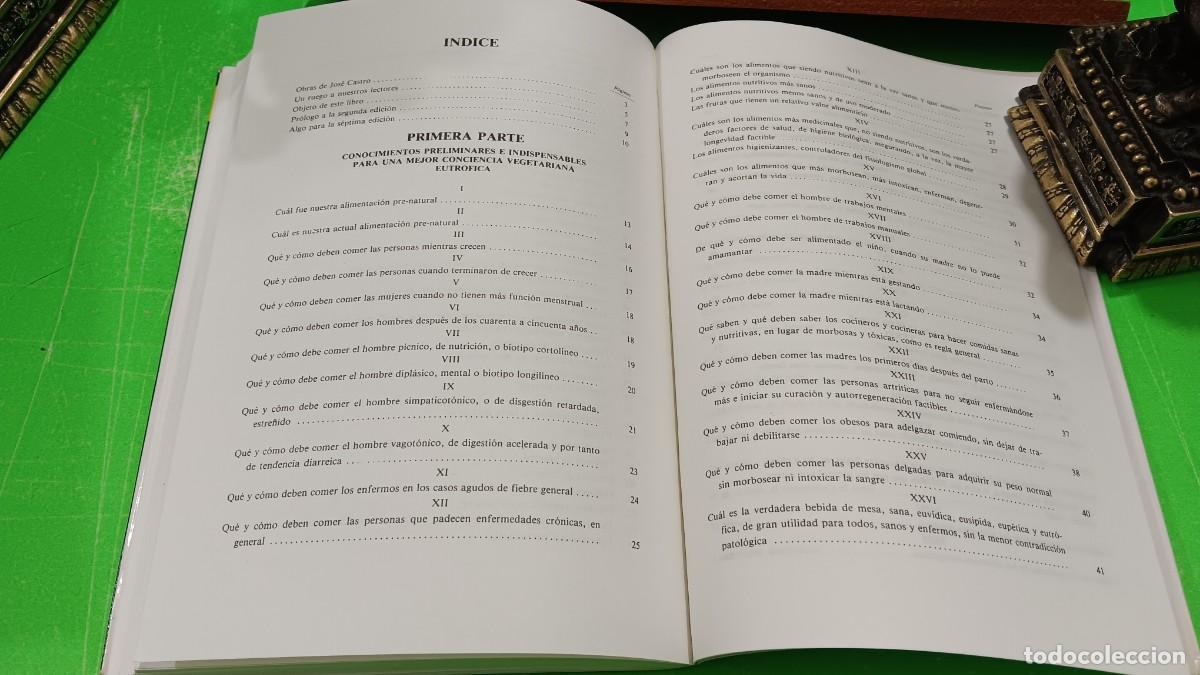 Libros de segunda mano: &rdquo;&rdquo;QUE Y C&Oacute;MO DEBEMOS COMER&rdquo;&rdquo;...JOSE CASTRO... - Foto 12