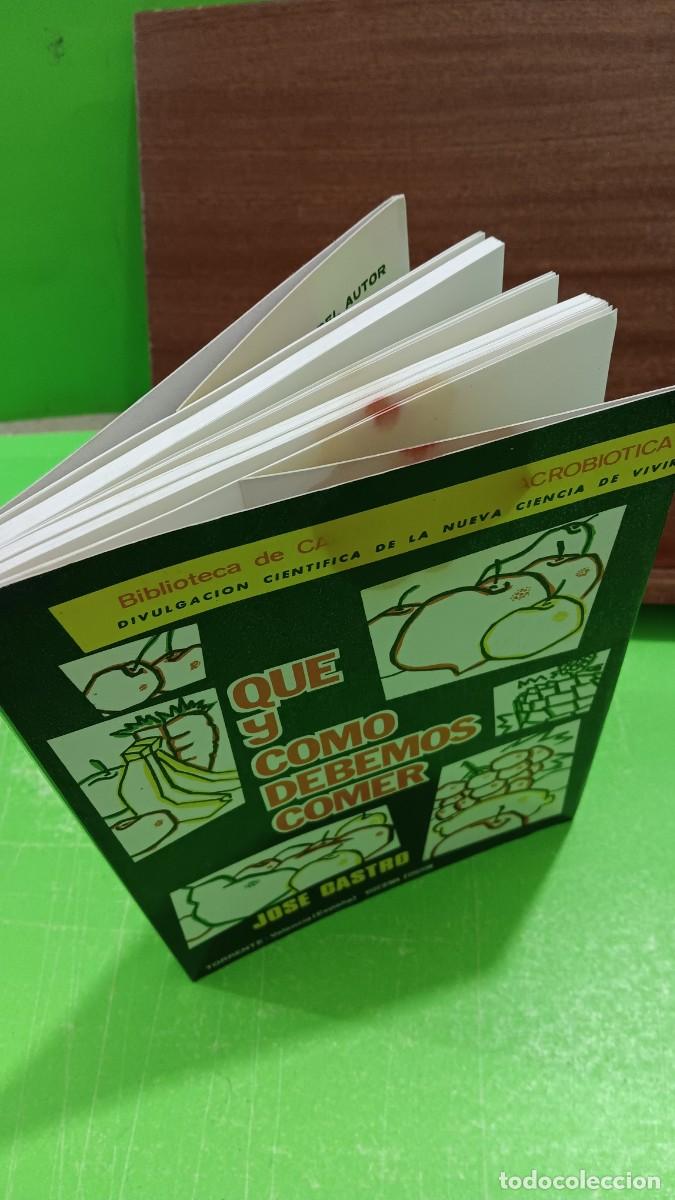 Libros de segunda mano: &rdquo;&rdquo;QUE Y C&Oacute;MO DEBEMOS COMER&rdquo;&rdquo;...JOSE CASTRO... - Foto 17