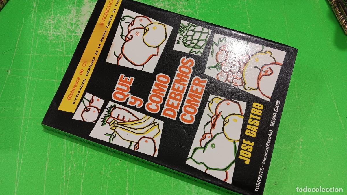 Libros de segunda mano: &rdquo;&rdquo;QUE Y C&Oacute;MO DEBEMOS COMER&rdquo;&rdquo;...JOSE CASTRO... - Foto 18