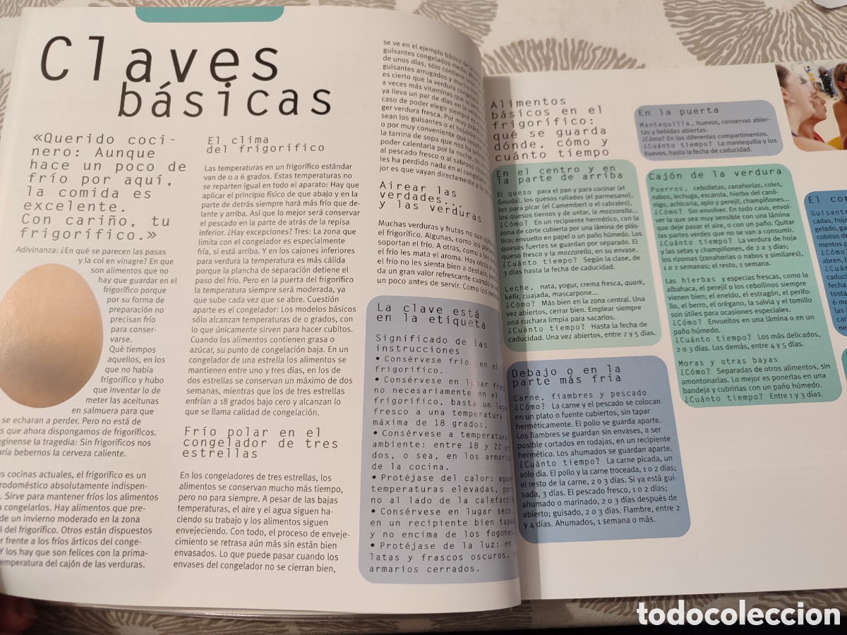 Libros de segunda mano: COCINAR. Principios b&aacute;sicos.Recetas. Color. - Foto 3