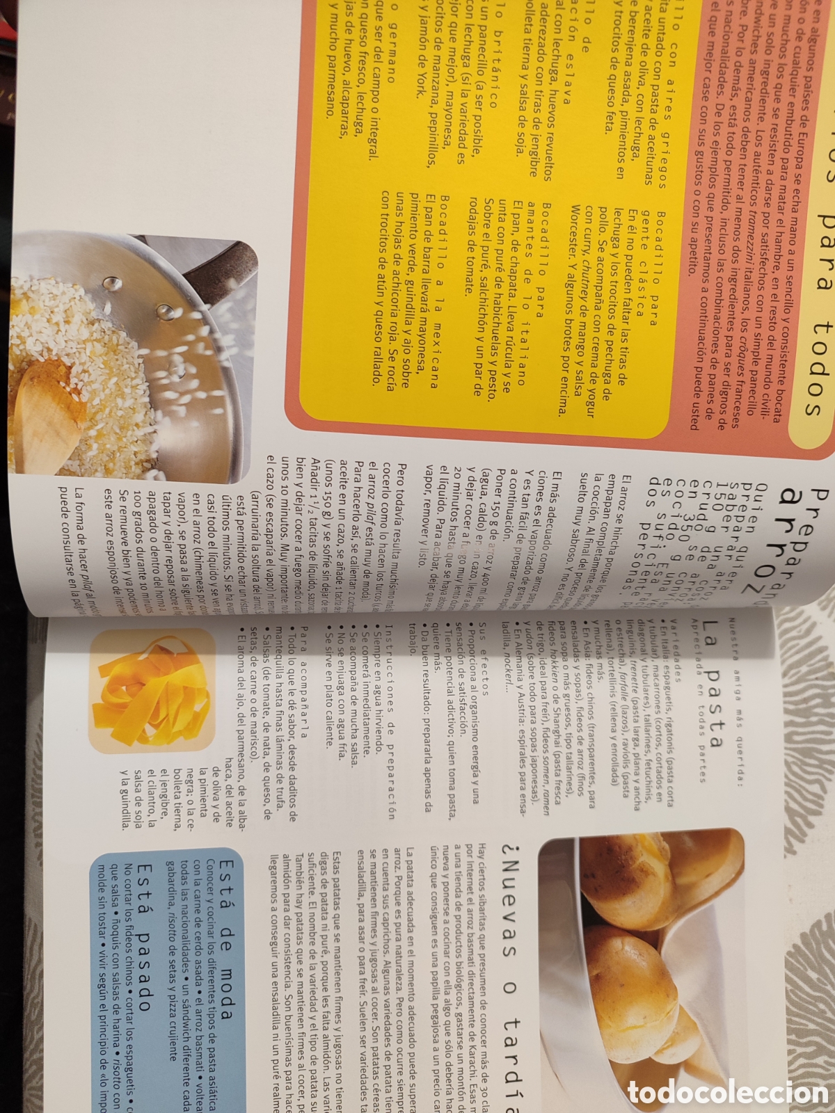 Libros de segunda mano: COCINAR. Principios b&aacute;sicos.Recetas. Color. - Foto 4